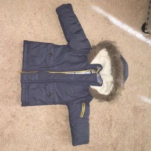 Carters Boy 3T Winter Coat - Gray